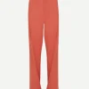 Single Pleat Trouser in Papaya