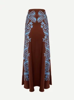 Sleek Skirt in Signoria Placee
