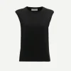 Sleeveless T-Shirt in Black
