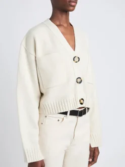 Sofia Cardigan in Ivory