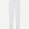 Soft Drape Utility Pant in White