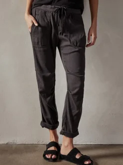 Soft Drape Utility Pant in Carbon Pigment