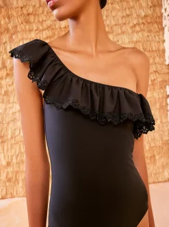 Solara Maillot in Noir