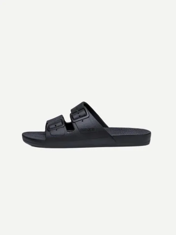 Solid Slides In Black