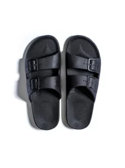 Solid Slides In Black