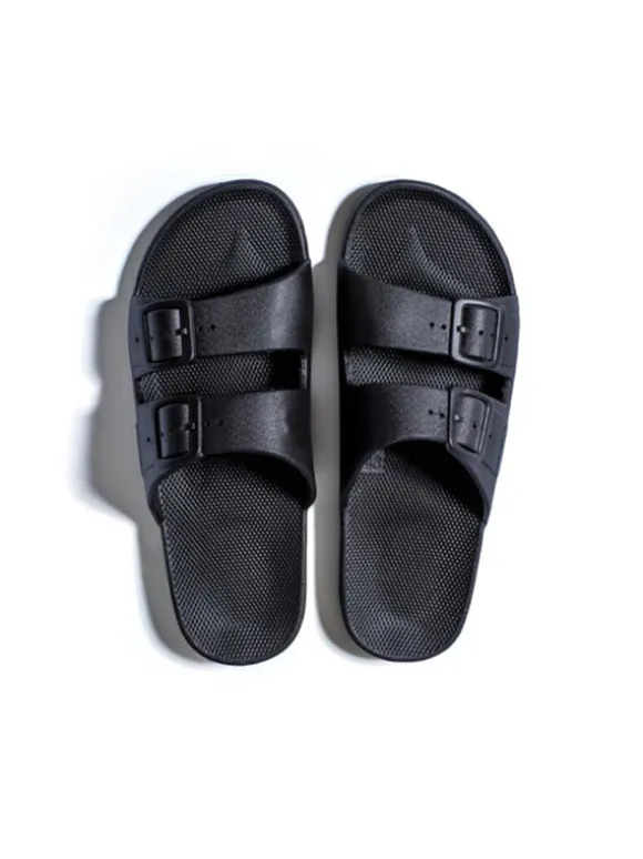 Solid Slides In Black