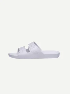 Solid Slides In White