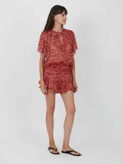 Sornel Shorts in Red