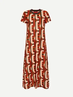 Sporty Swing Dress in Prometheus
