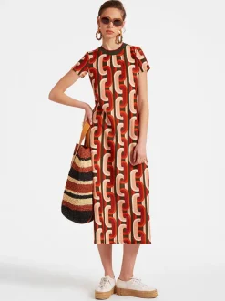 Sporty Swing Dress in Prometheus