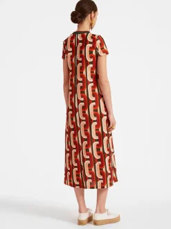 Sporty Swing Dress in Prometheus