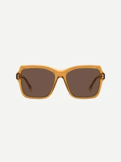 Square Sunglasses in Orange