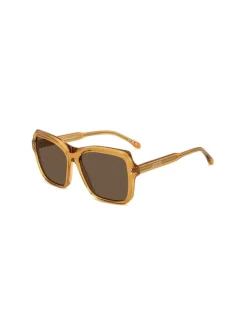 Square Sunglasses in Orange