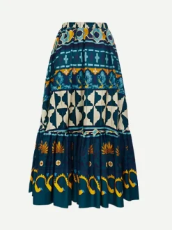 Sunset Skirt in Casareale Emerald