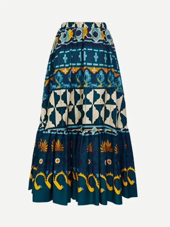 Sunset Skirt in Casareale Emerald