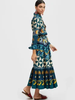 Sunset Skirt in Casareale Emerald