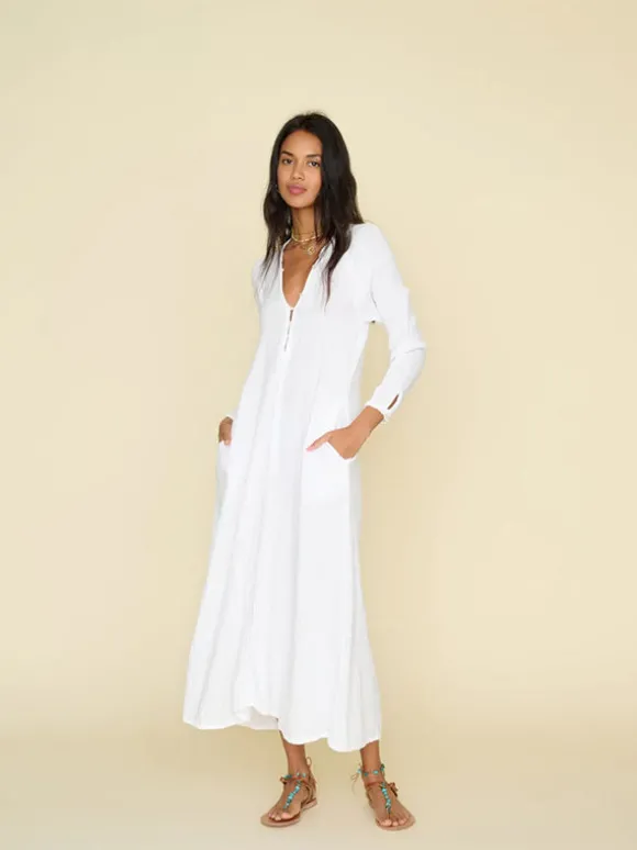 Tabitha Dress in White