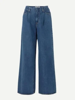 Taylor Wide Pleat Jean in Sweet Memory