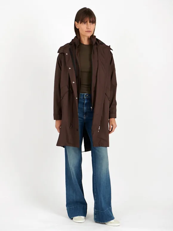 Technical 2-in-1 Parka in Mocha
