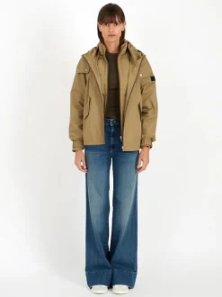 Technical Short Jacket in Bambou