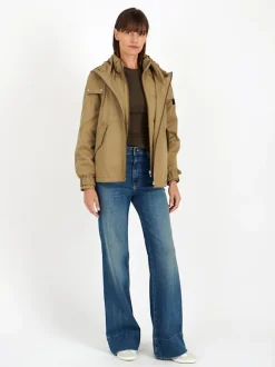 Technical Short Jacket in Bambou