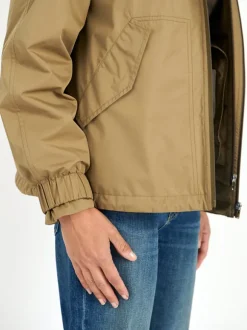 Technical Short Jacket in Bambou