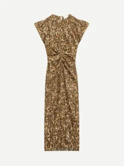 Terena Dress in Leopard