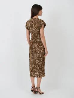 Terena Dress in Leopard