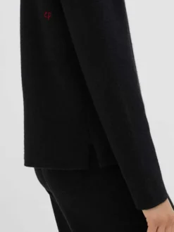 The Boxy Jumper in Black