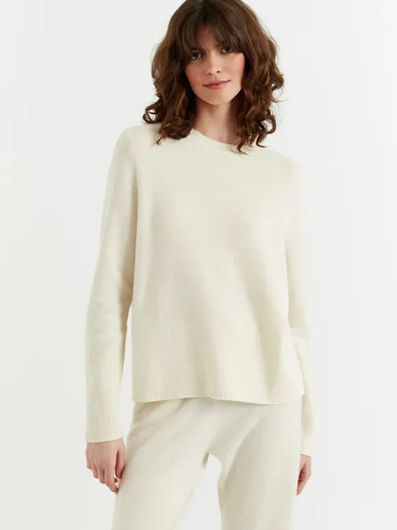 The Classic Crew in Cream