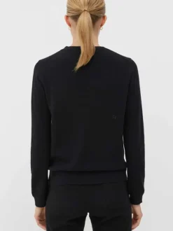 The Crew Classic Fit Sweater in Black