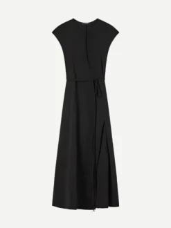 The Leigh Jersey Dress in Black