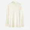 The Relaxed Polo in Cream