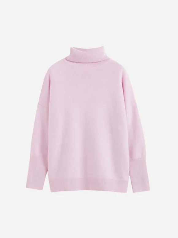 The Relaxed Polo in Soft Pink
