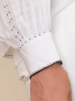 Thea Blouse in White