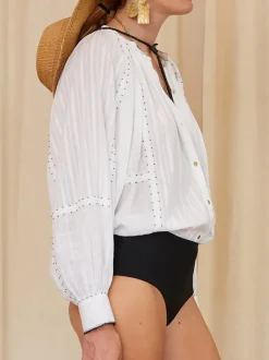 Thea Blouse in White