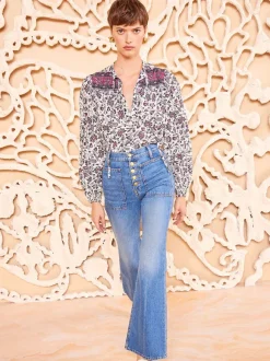 Tillie Blouse in Cosmos