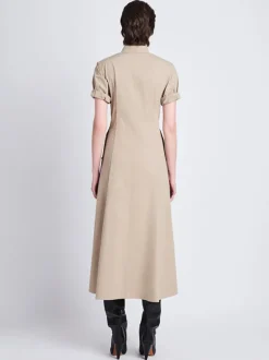 Tracey Dress in Kahki