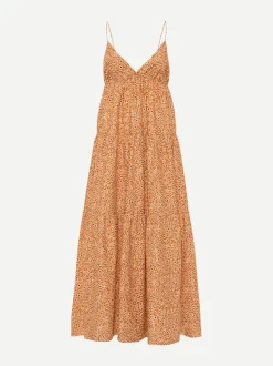 Triangle Tiered Sundress in Strawflower