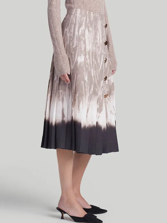 Tullius Skirt in Balsam Shibori