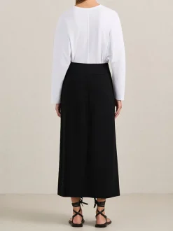 Una Long Sleeve Top in Parchment