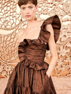 Valeria Gown in Corallium