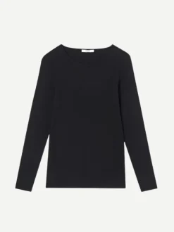 Vere Long Sleeve Top in Black