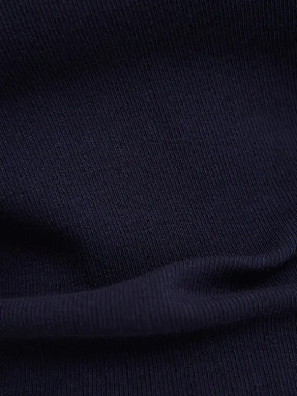 Vere Long Sleeve Top in Darkest Navy