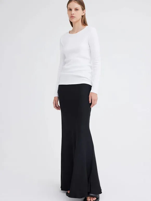 Vere Long Sleeve Top in White