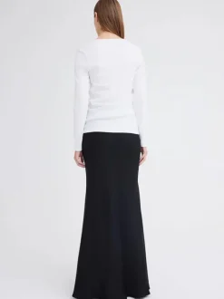 Vere Long Sleeve Top in White