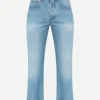 Victoria Jean in 90s Mid Blue Wash