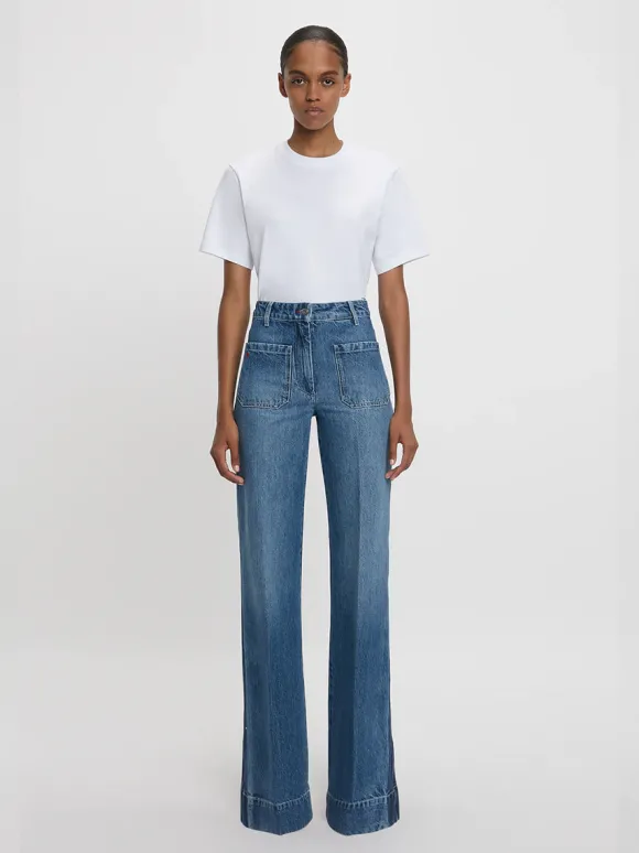 Victoria Tee in White