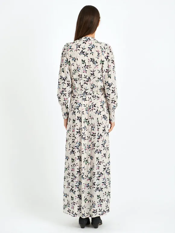 Vonick Dress in Ecru/Midnight
