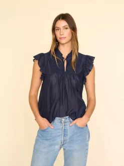 Whitely Top in Navy